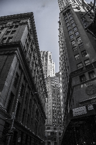 Black and white architecture road skyline Photo