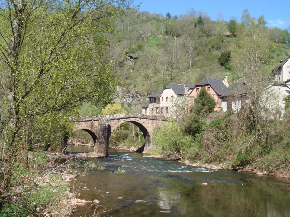 Bridge river france stream