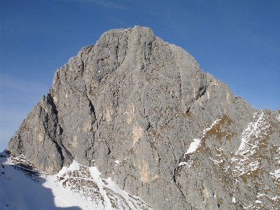 Rock 山 雪 冬 写真