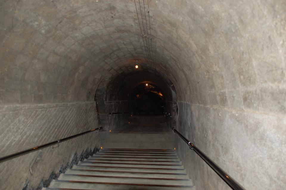 Wine tunnel subway spain