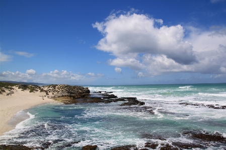 Beach landscape sea coast Photo