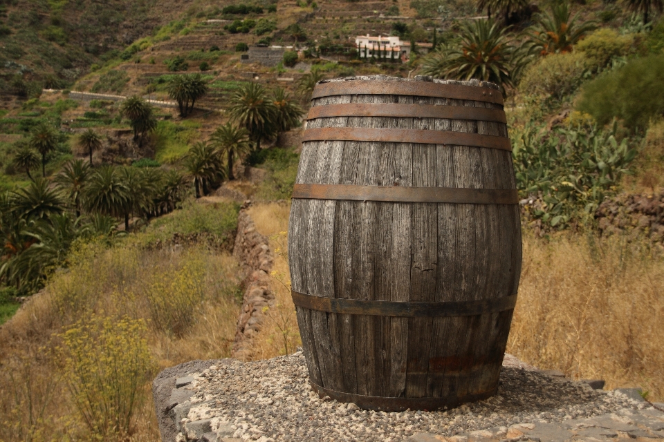 Wood wine old hut