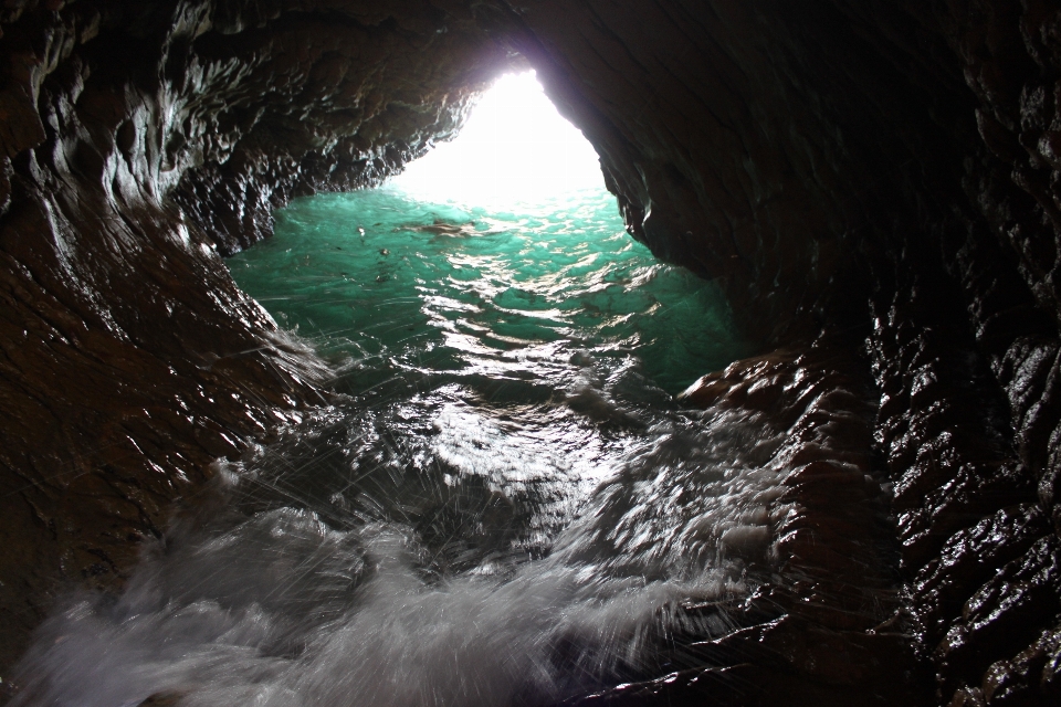 Mare acqua formazione grotta