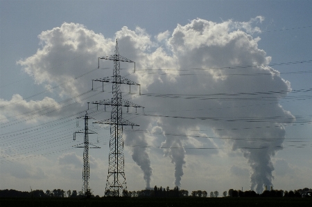 Landschaft wolke technologie rauch Foto