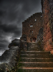 Rock architecture sky house Photo