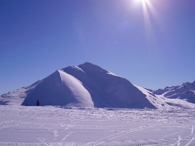 Mountain snow winter range Photo