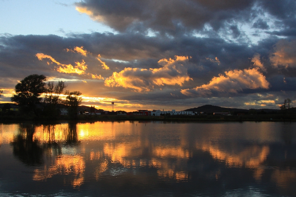 Meer natur wolke himmel