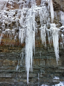 Photo Eau nature rock neige