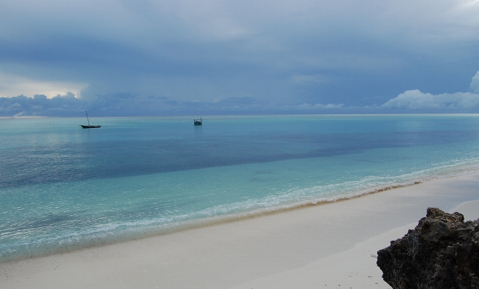 Plage paysage mer côte