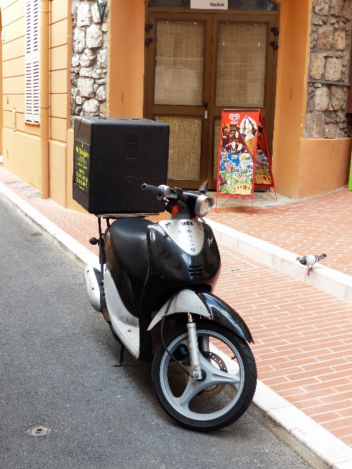 Bicicleta vehículo motocicleta motor de scooter
