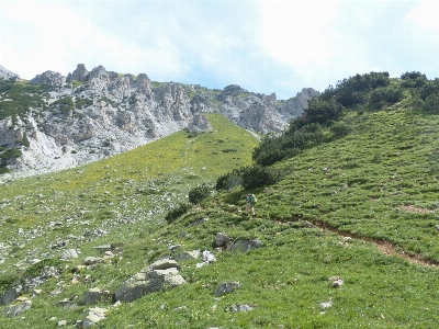 Wilderness walking person mountain Photo