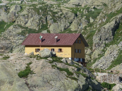 Berg wandern
 pfad stadt Foto