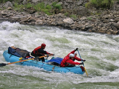 Boat river recreation paddle Photo