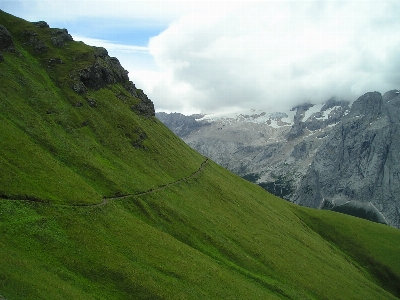 Landscape nature mountain meadow Photo