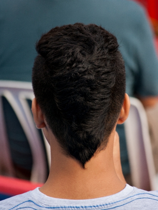 Uomo capelli guardare tipo