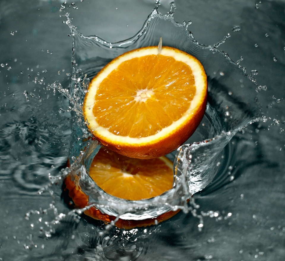 Water fruit orange food