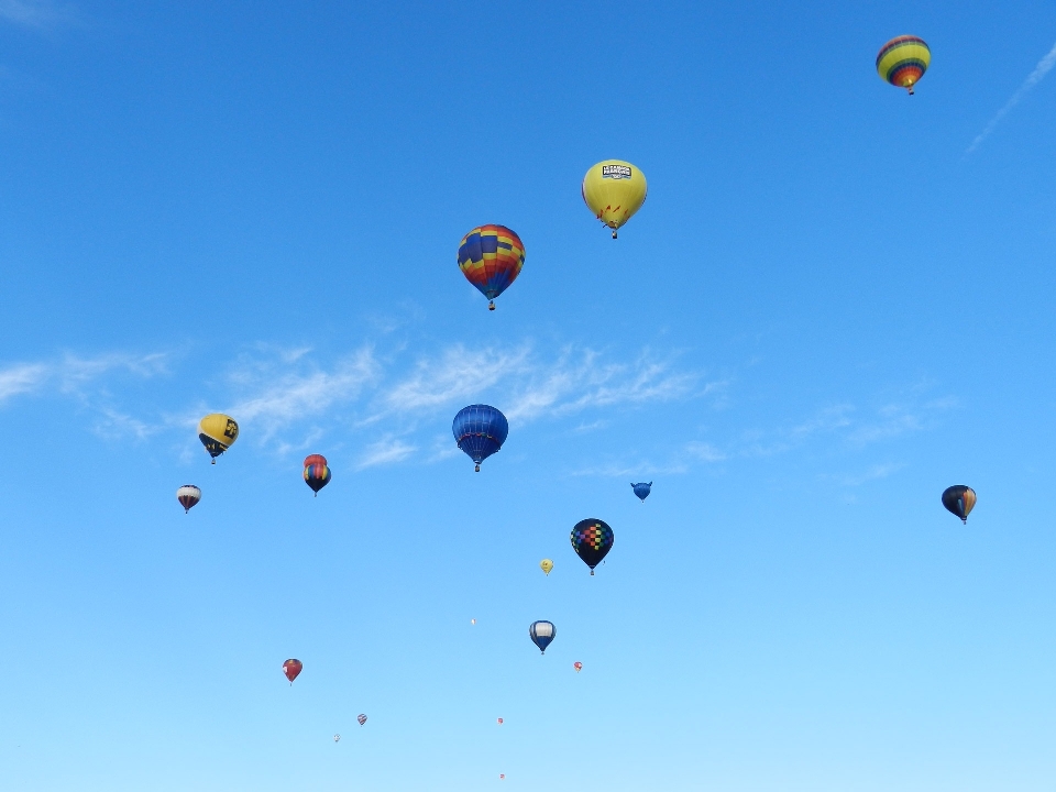 空 空気 バルーン 熱気球