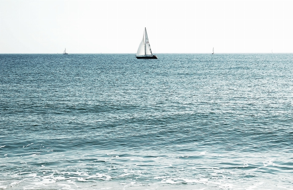 Beach landscape sea coast