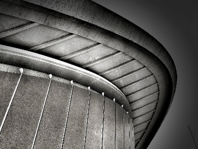 Photo Aile lumière noir et blanc
 architecture