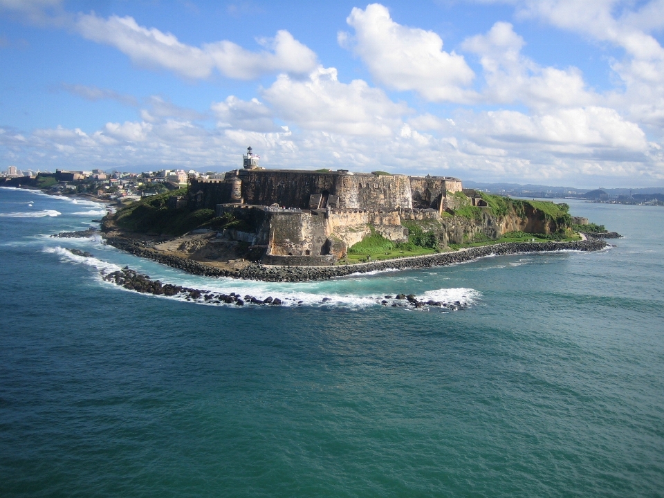 Mar costa océano vista