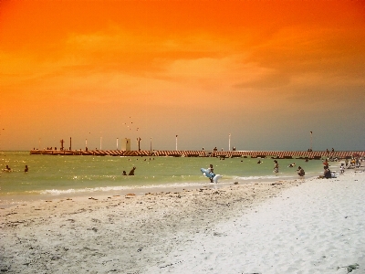 ビーチ 海 海岸 水 写真