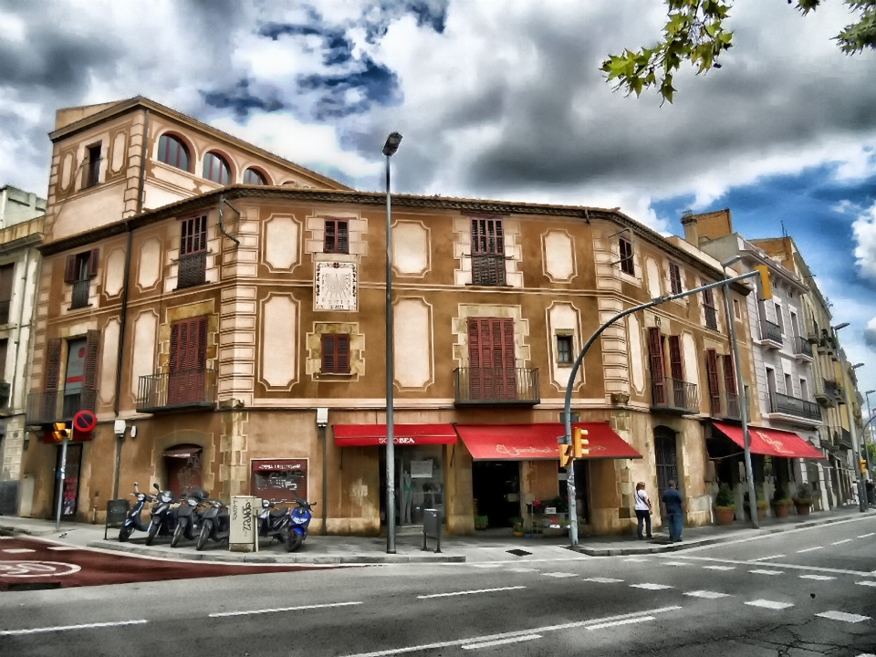 Architecture ciel route rue