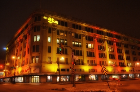 Licht die architektur himmel nacht Foto