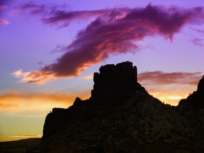 Landscape nature rock horizon Photo