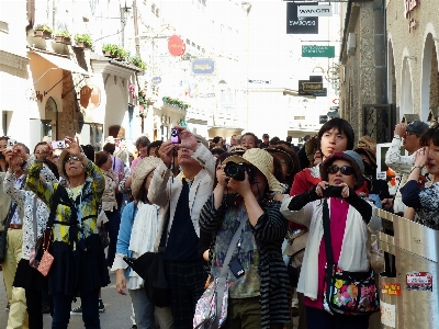 Photographer crowd human education Photo