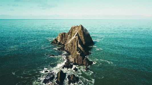 Beach sea coast rock Photo