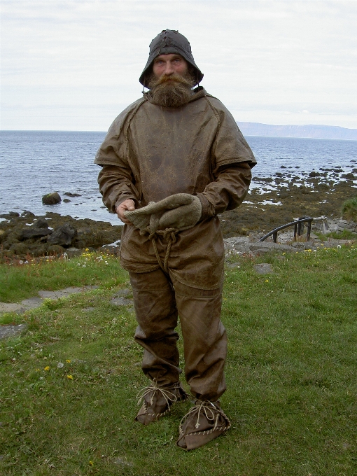 Herbe islande veste vêtements d'extérieur
