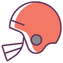 Rugby helmet Icon