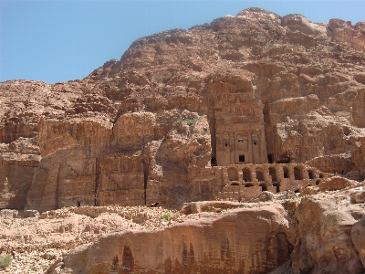 Rock architecture valley formation Photo