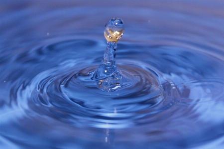 Water drop liquid wave Photo