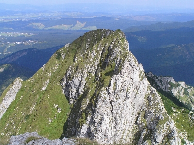 Zdjęcie Krajobraz rock pieszy góra