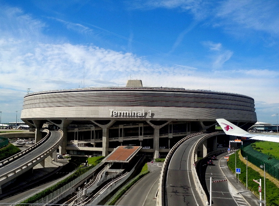 Architecture structure ciel autoroute