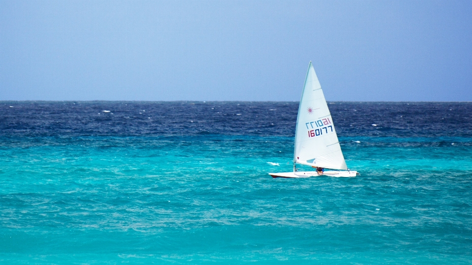 Sea water ocean horizon