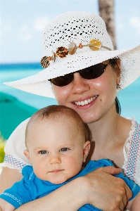 Beach sea water person Photo