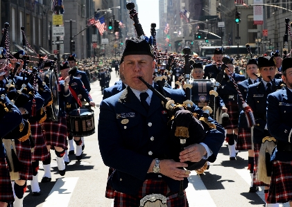 Street new york city crowd military Photo