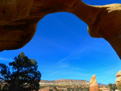 Landscape nature rock cloud Photo