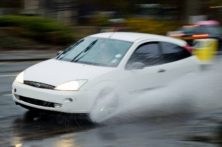 Water car automobile rain Photo