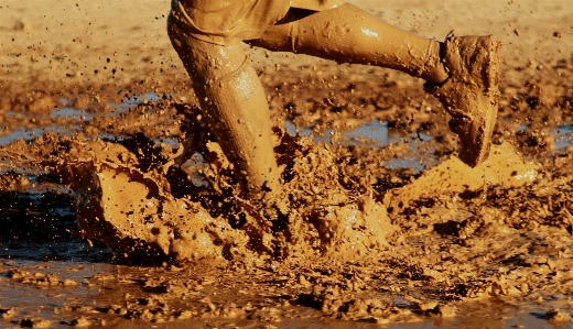 Photo Eau sable en cours nourriture