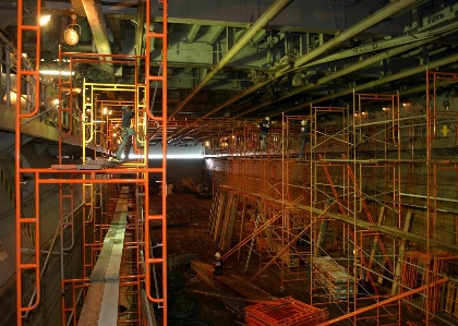 Photo Intérieur bateau militaire usine