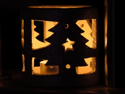 Light star lantern flame Photo