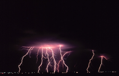 Night evening weather storm Photo