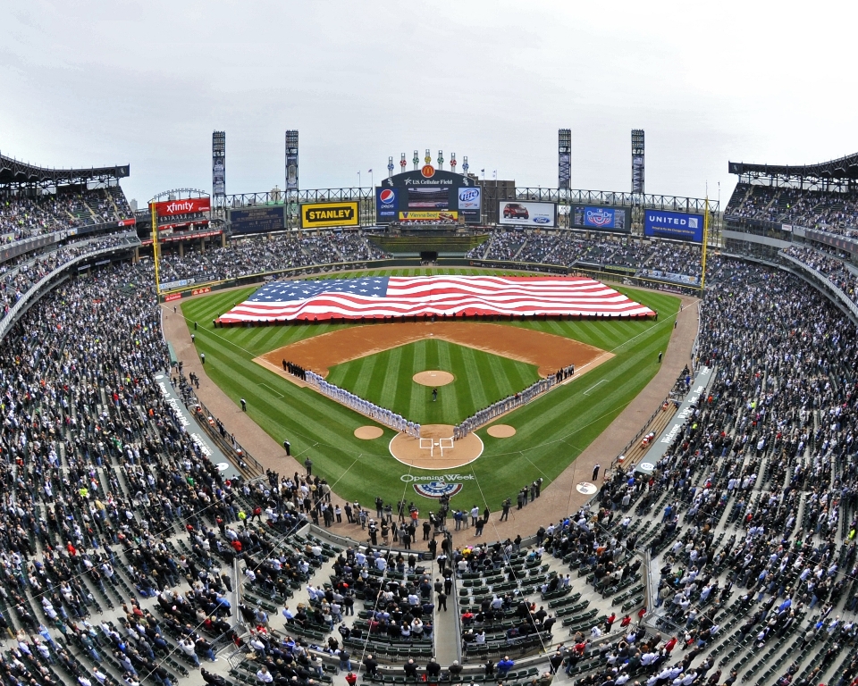 Grass structure sky baseball