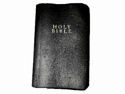 Book leather religion black Photo