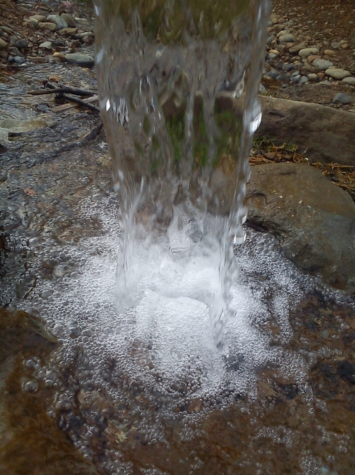 Wasser natur berg winter