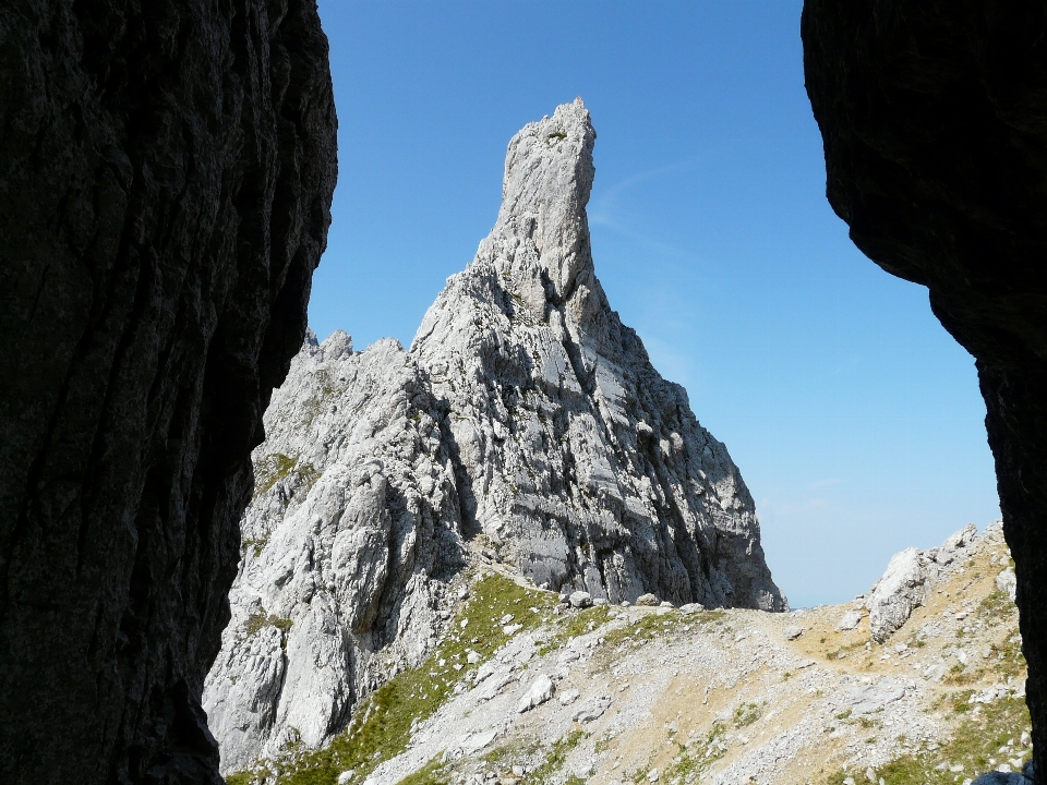 Rock 步行 山 冒险