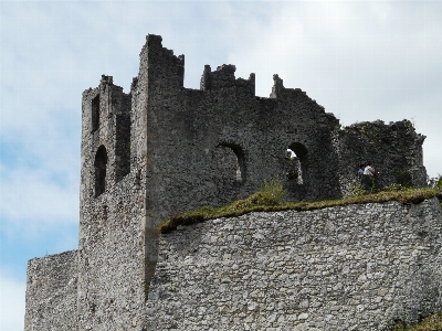 Rock mountain window building Photo